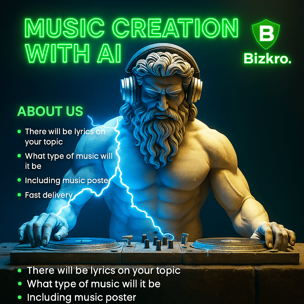 🤖 I will create a full original song using AI (lyrics + voice + music)